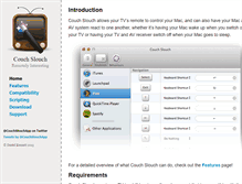 Tablet Screenshot of couch-slouch.com